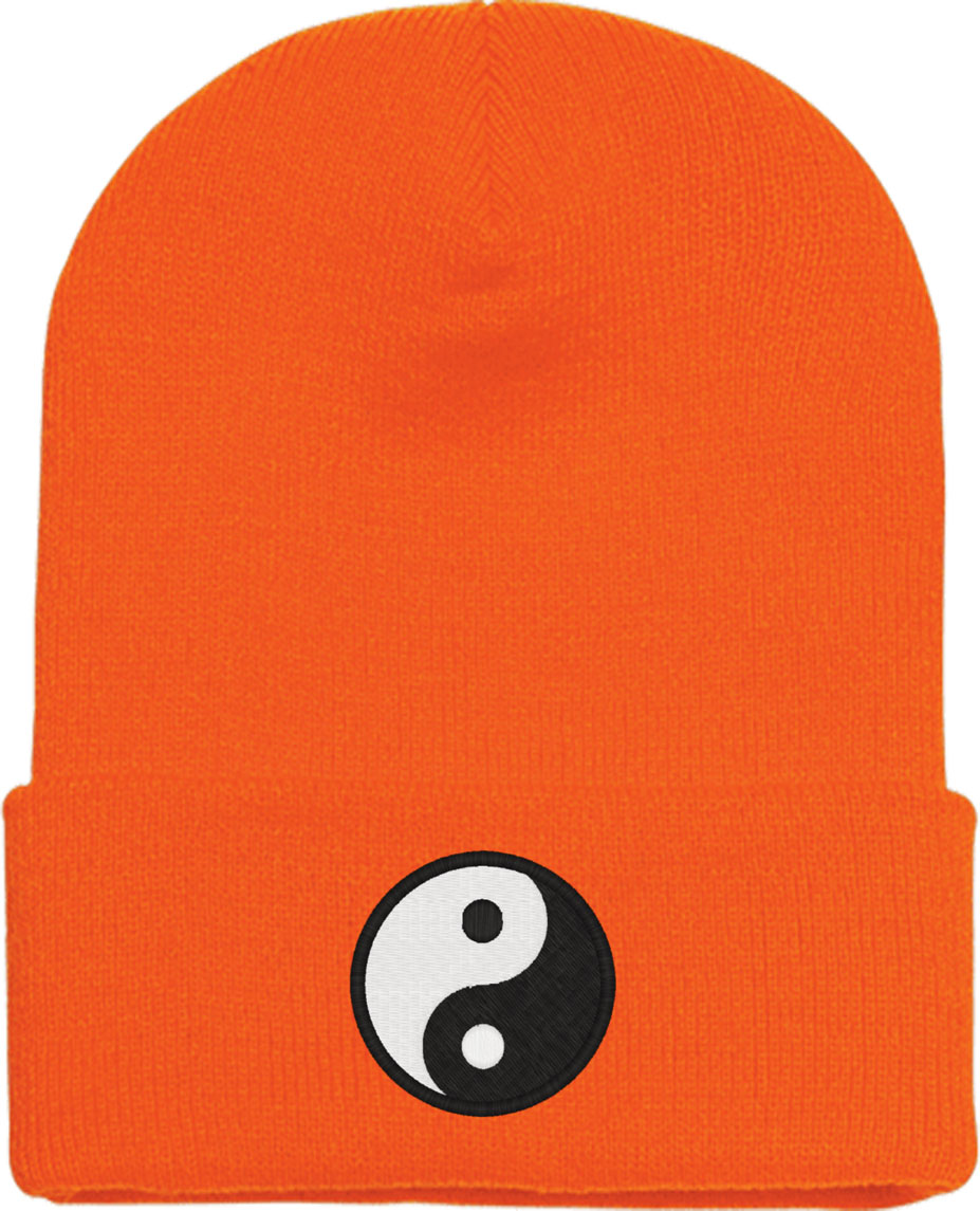 Yin and Yang Knit Beanie