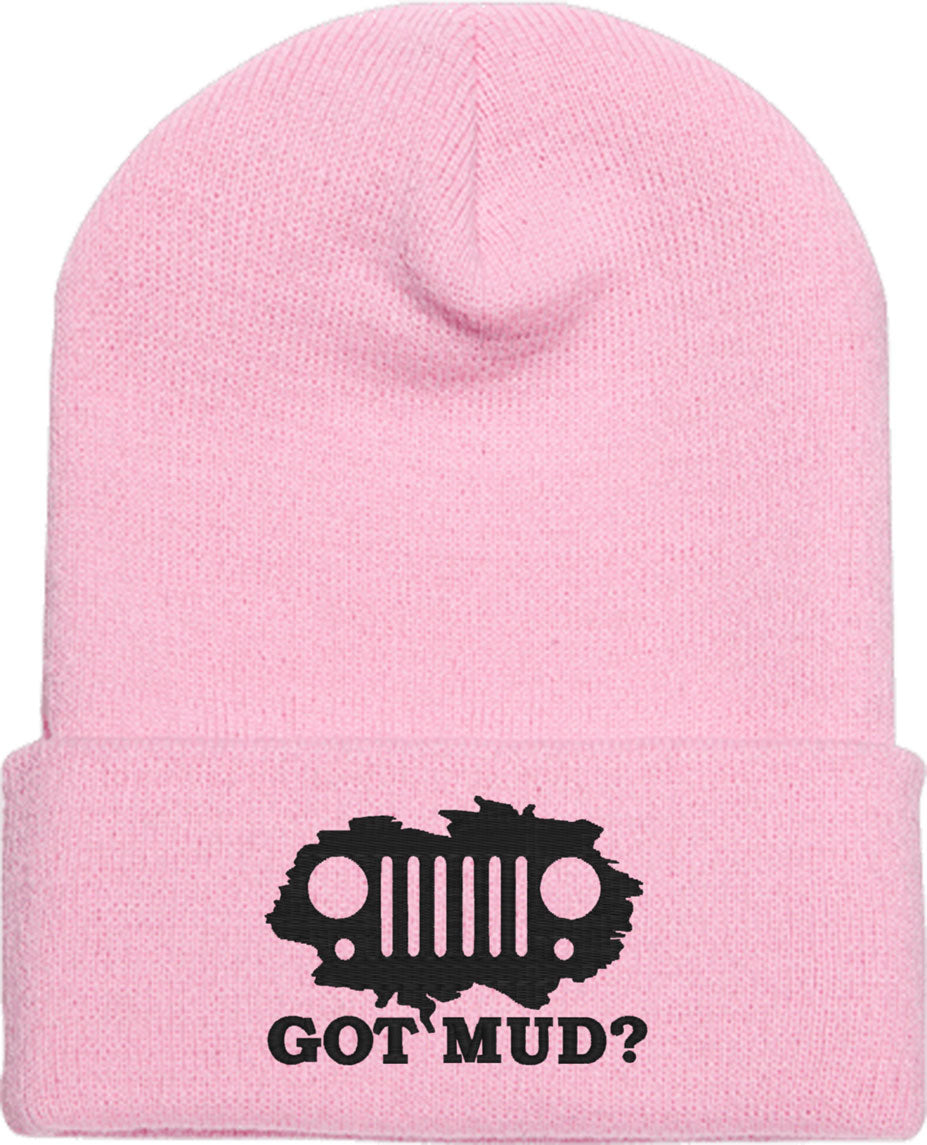 Got Mud? Jeep Knit Beanie