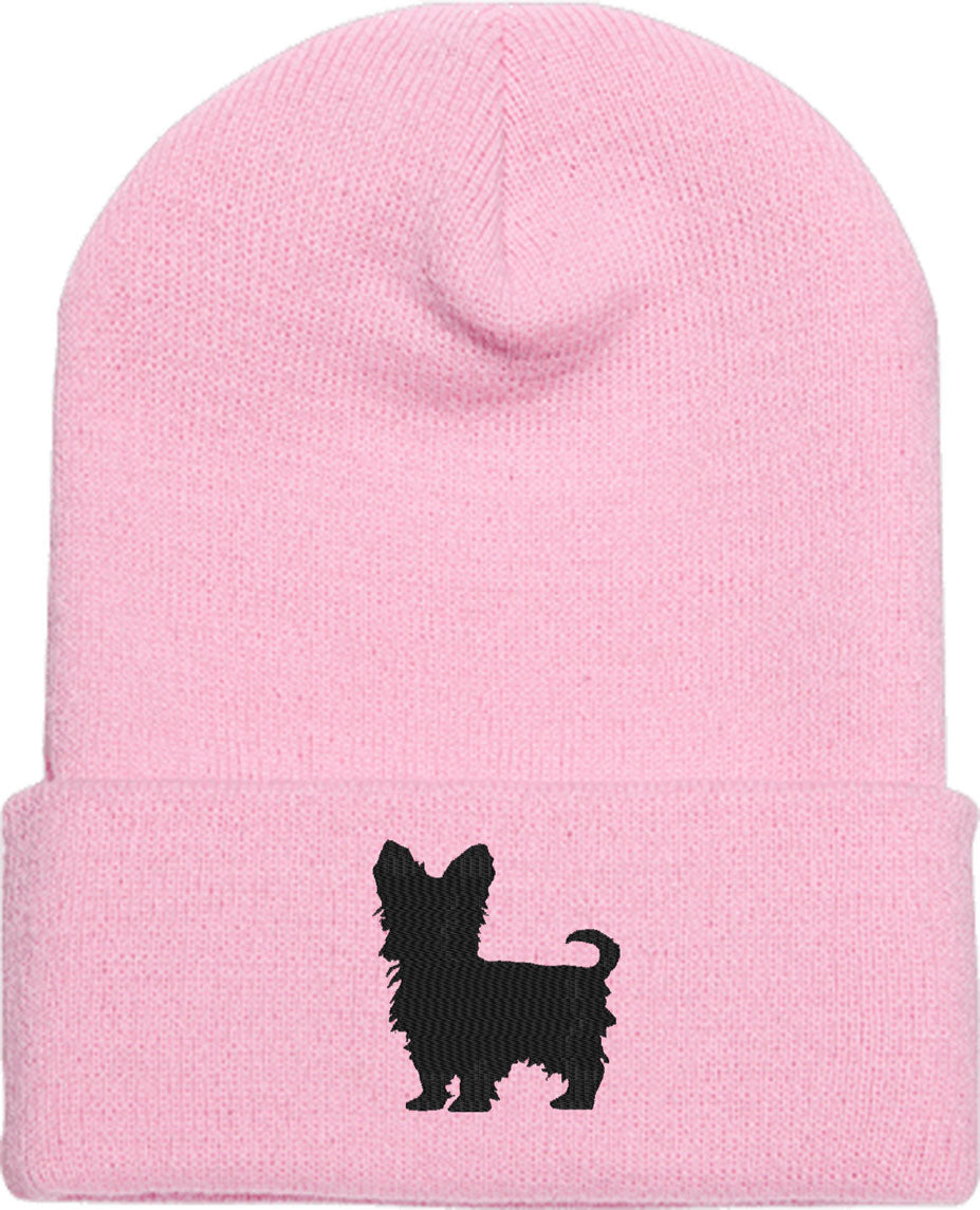 Yorkshire Terrier Dog Knit Beanie