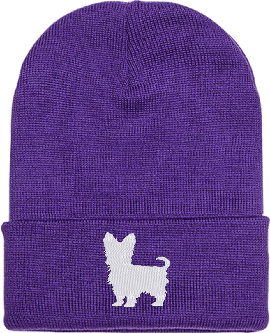 Yorkshire Terrier Dog Knit Beanie