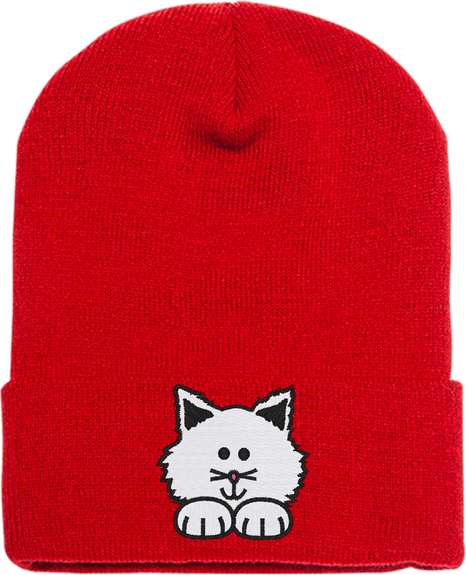 Cute Kitten Cat Knit Beanie