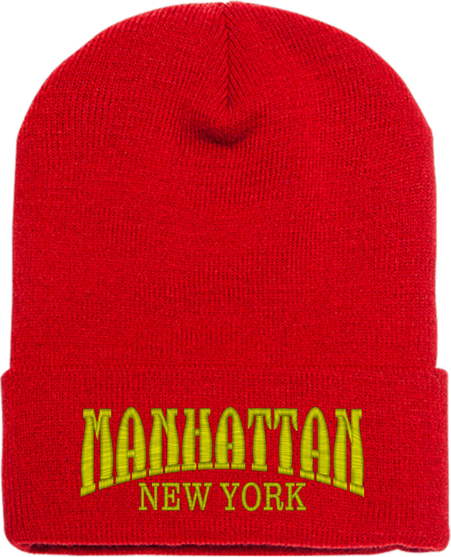 Manhattan New York Knit Beanie