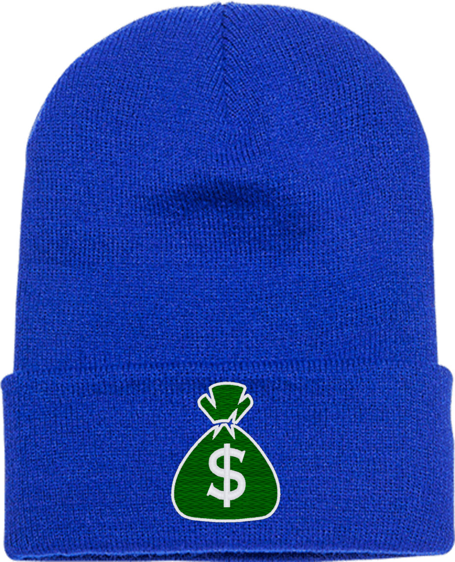 Money Bag Knit Beanie