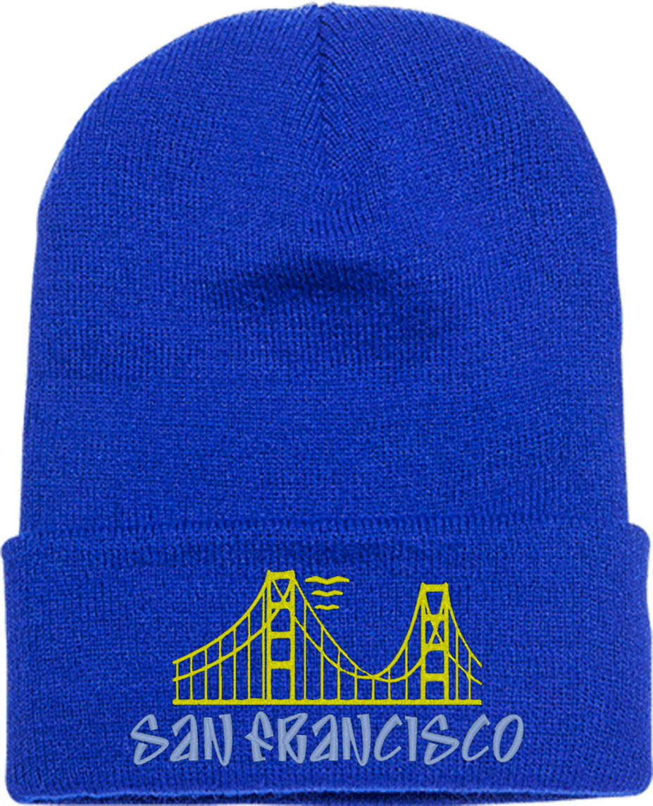 Golden Gate Bridge San Francisco Knit Beanie