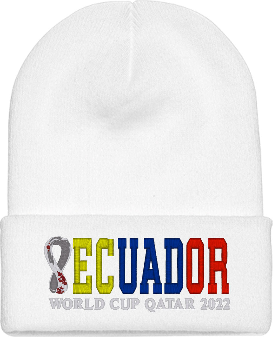 World Cup Ecuador Knit Beanie