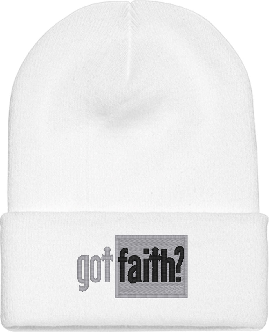 Got Faith? Knit Beanie