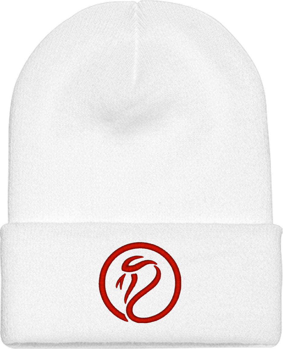 King Cobra Snake Knit Beanie