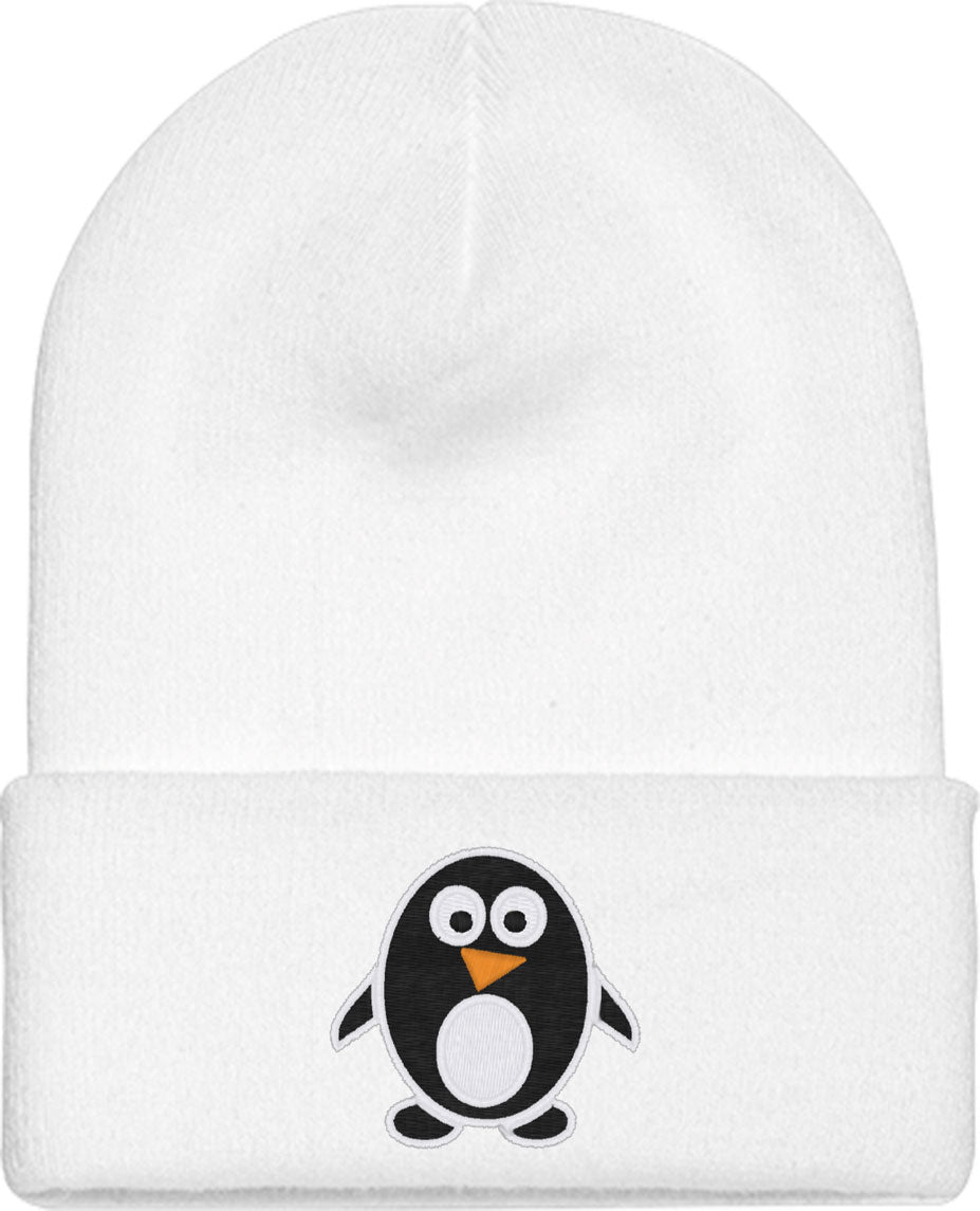 Cute Penguin Knit Beanie