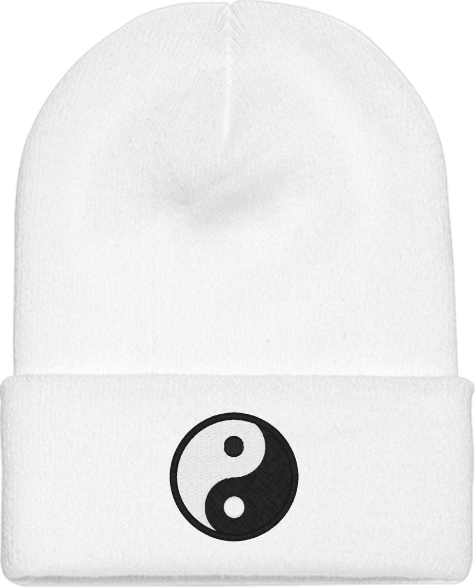 Yin and Yang Knit Beanie