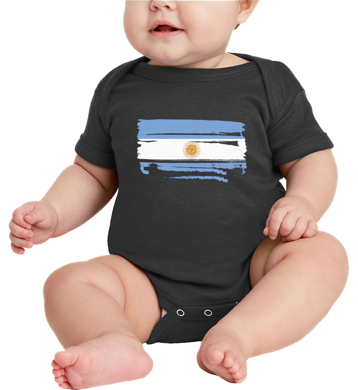 Argentina Flag Baby Onesie