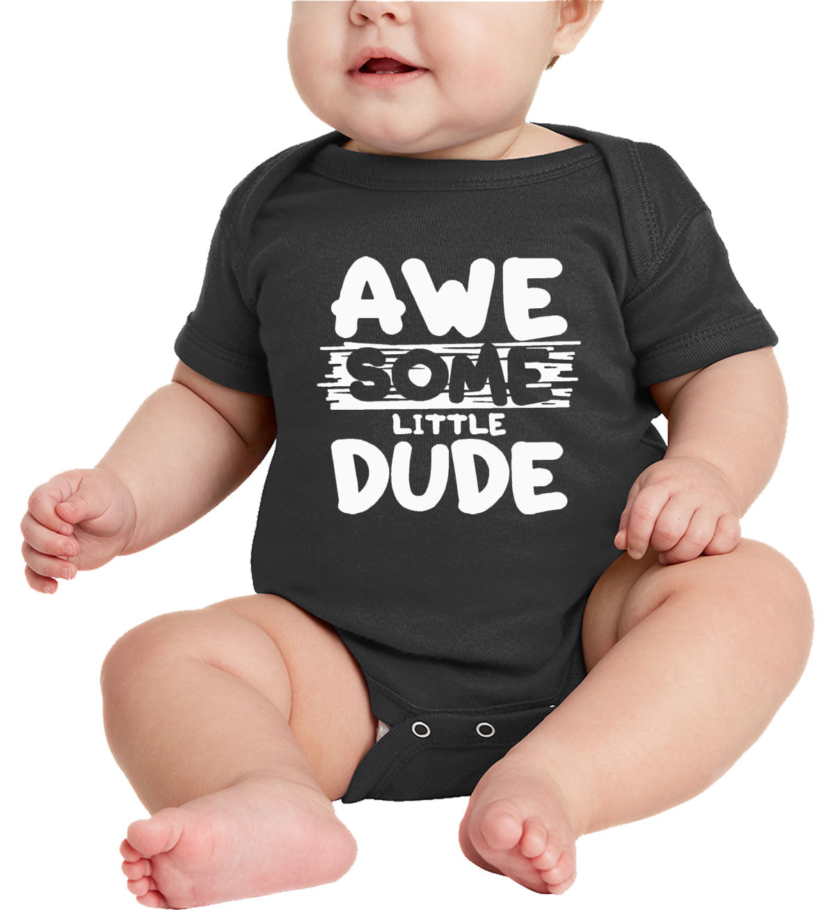 Awesome Little Dude Baby Onesie