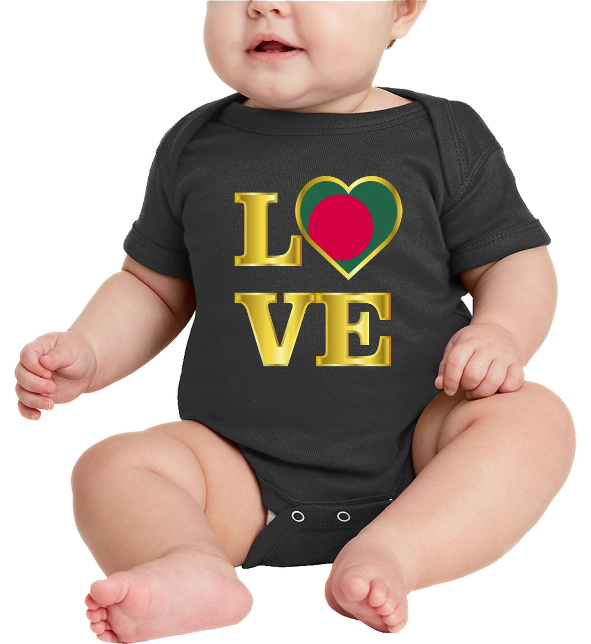 Bangladesh Love Baby Onesie