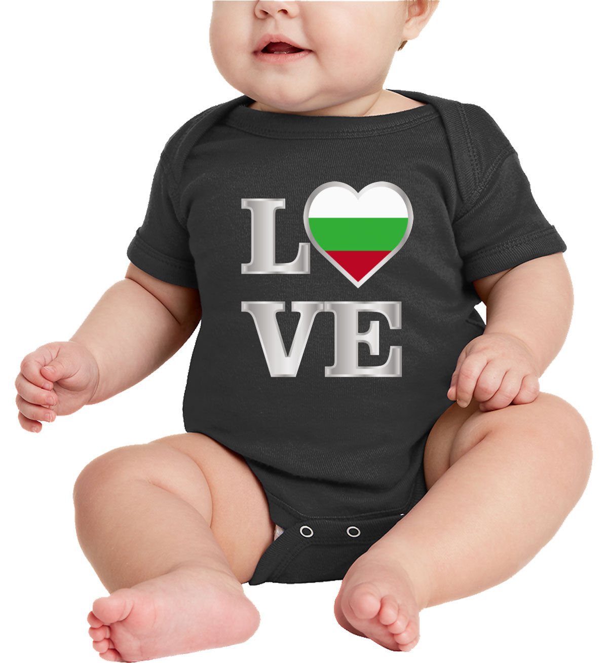 Bulgaria Love Baby Onesie