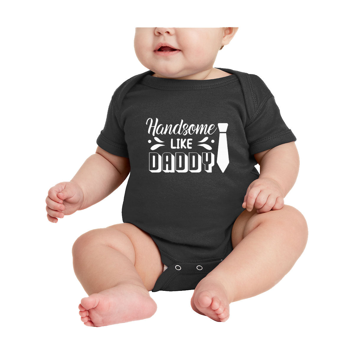 Handsome Like Daddy Baby Onesie