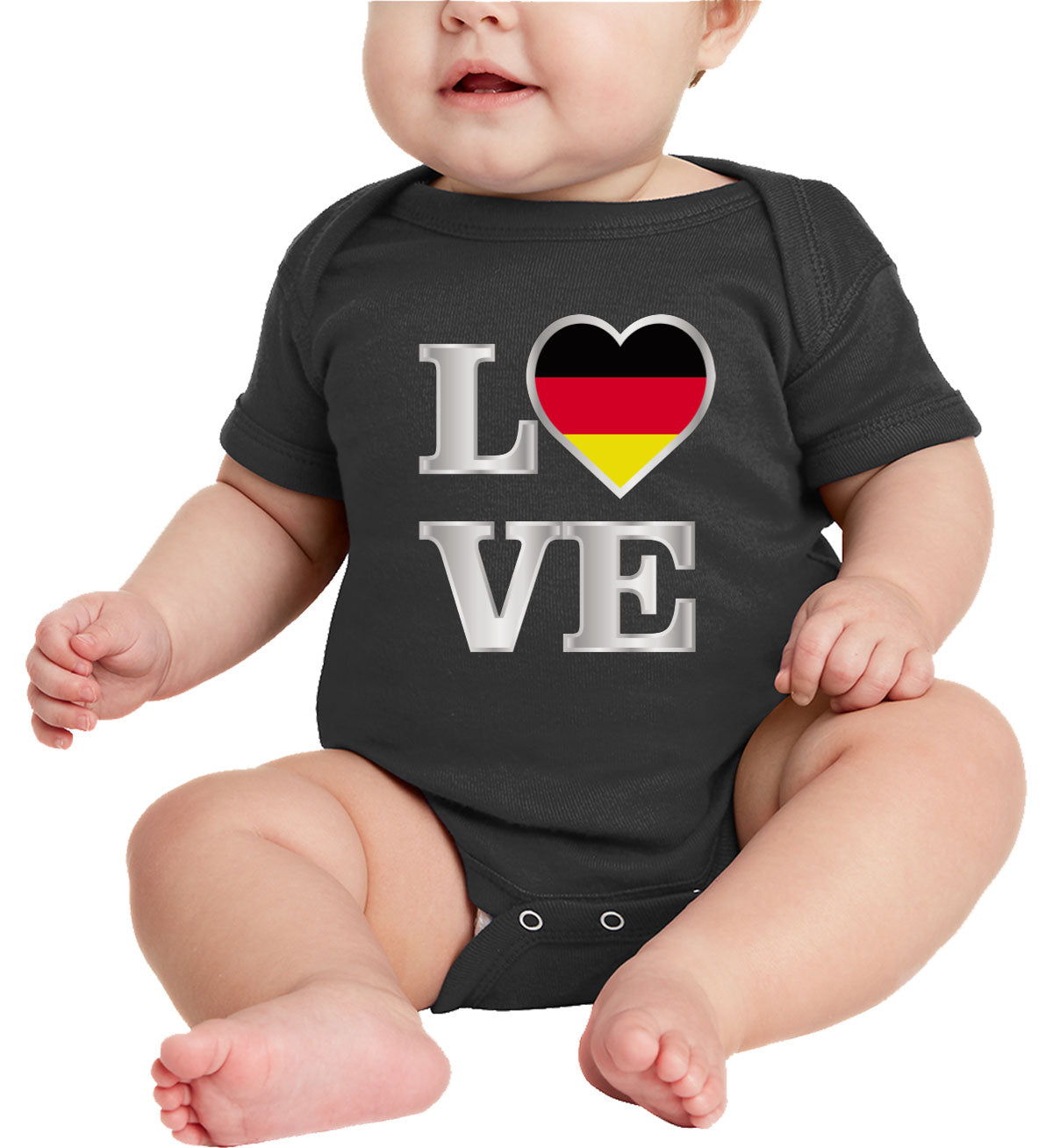 Germany Love Baby Onesie