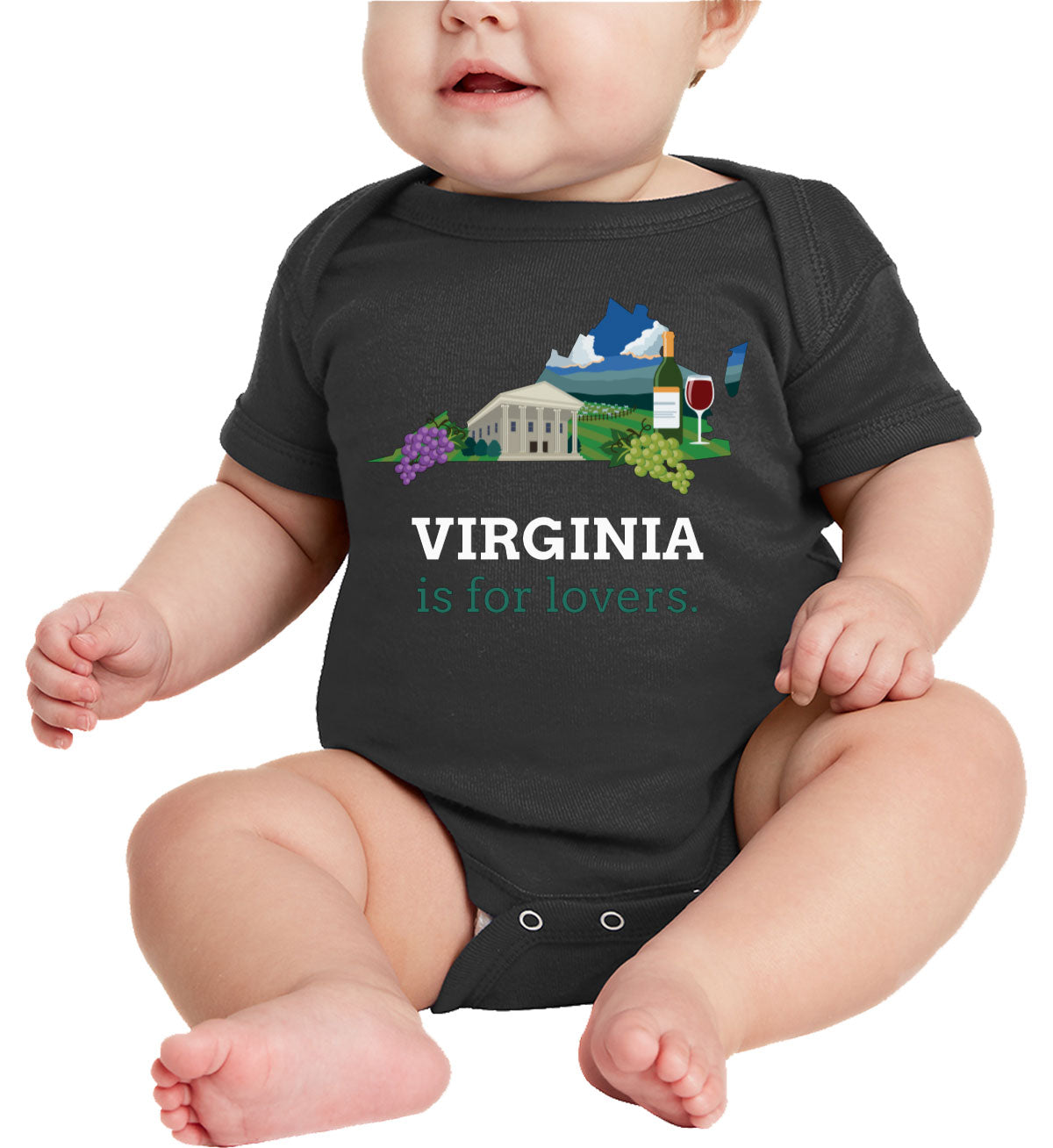 Virginia Is For Lovers Baby Onesie