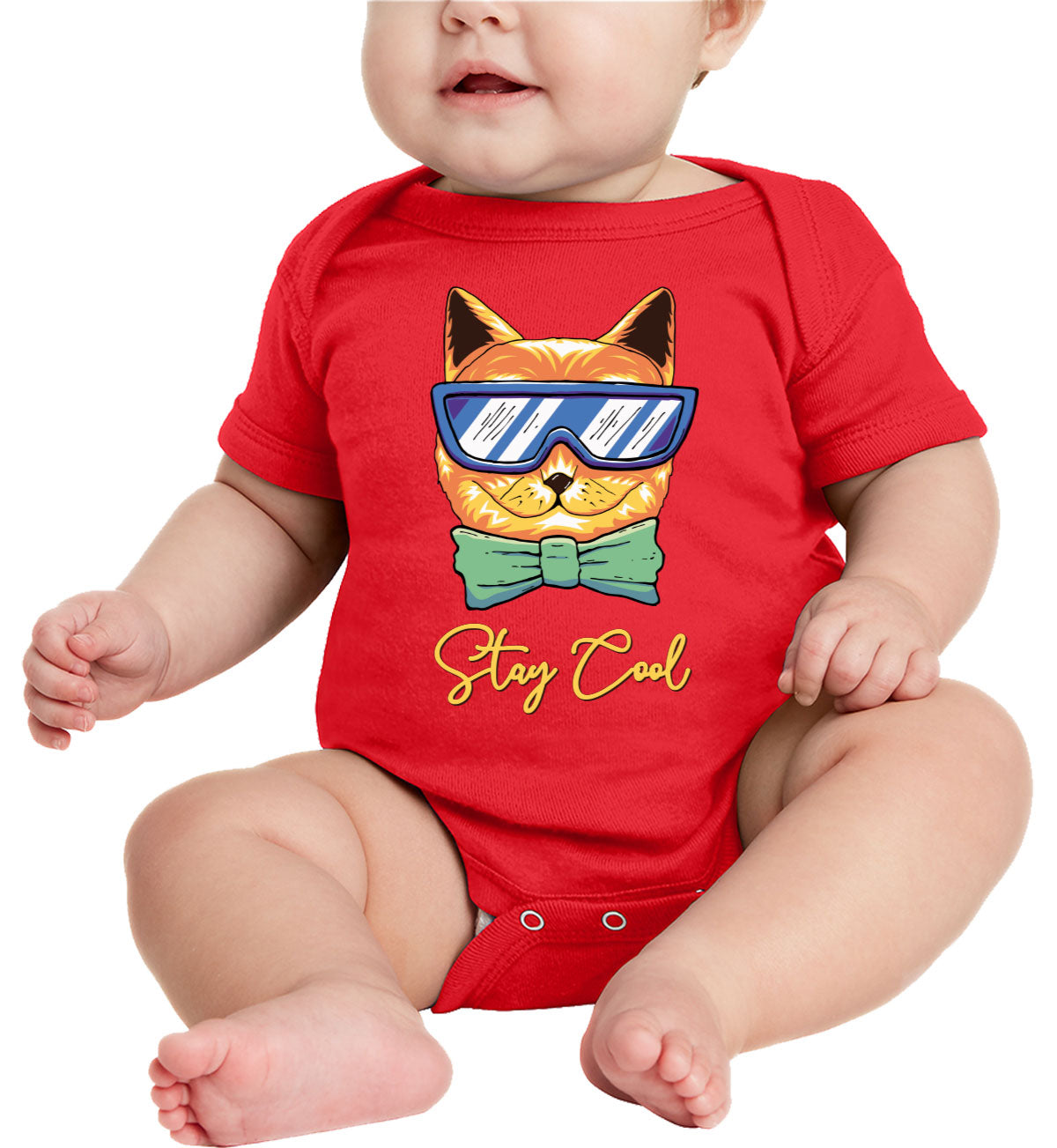 Cool Cat Baby Onesie