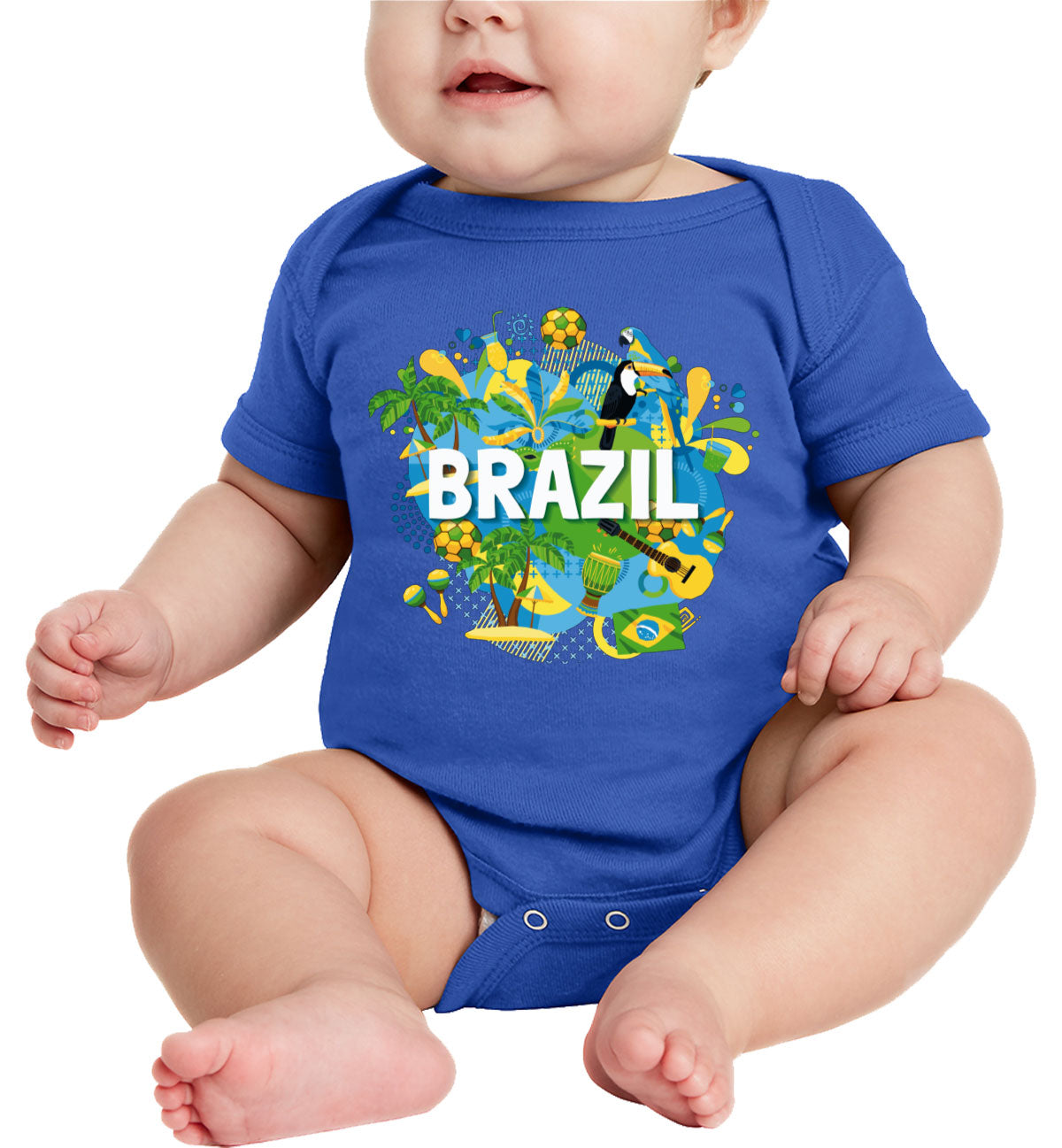 Brazil Baby Onesie