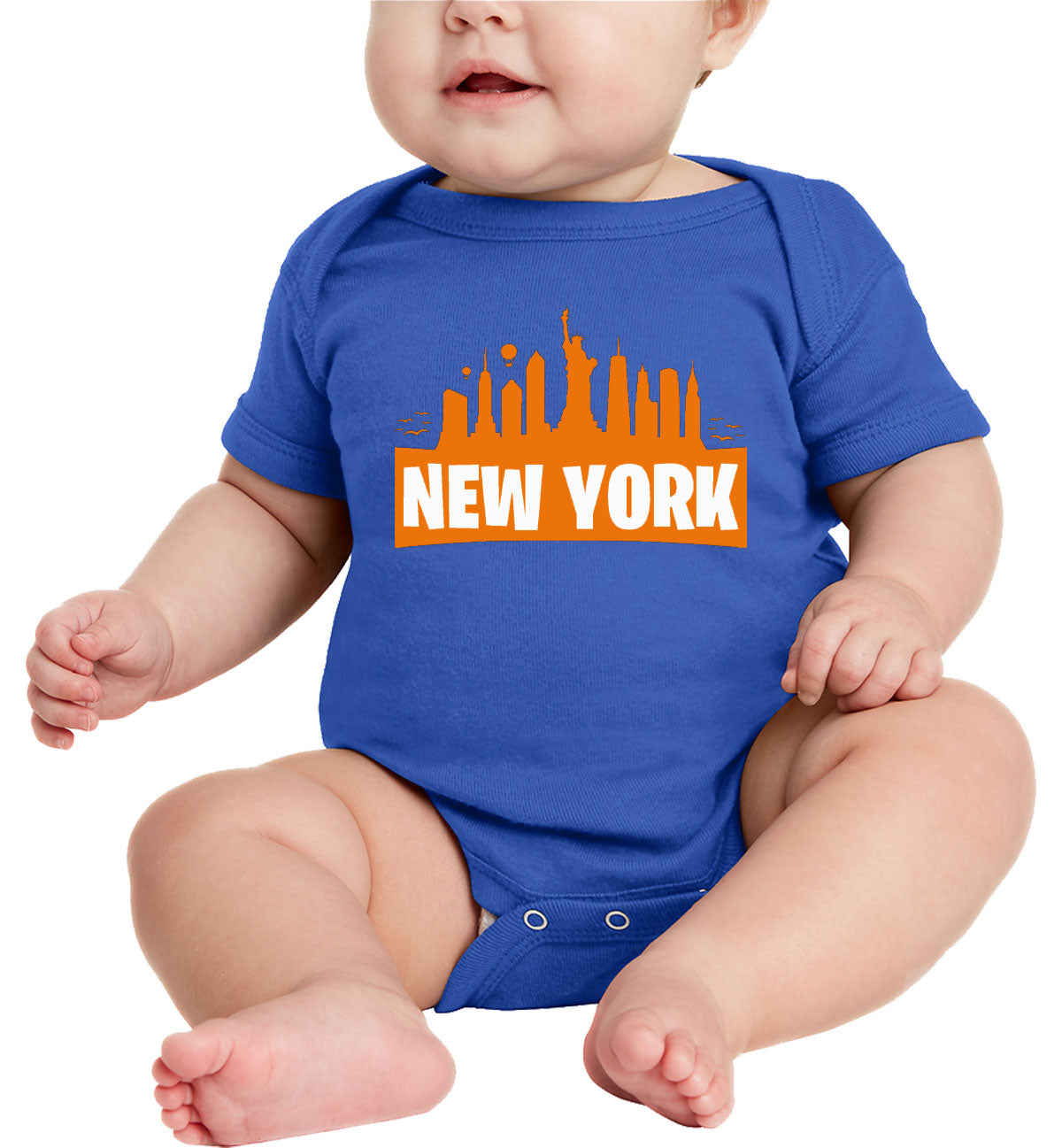 New York City Silhouette Baby Onesie