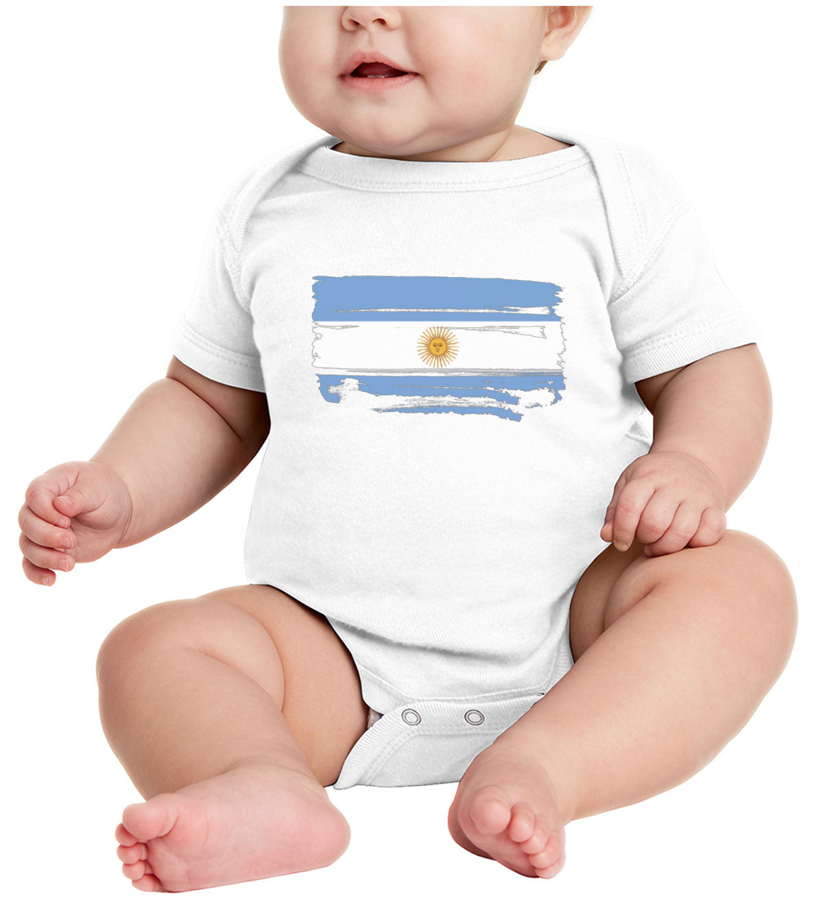 Argentina Flag Baby Onesie