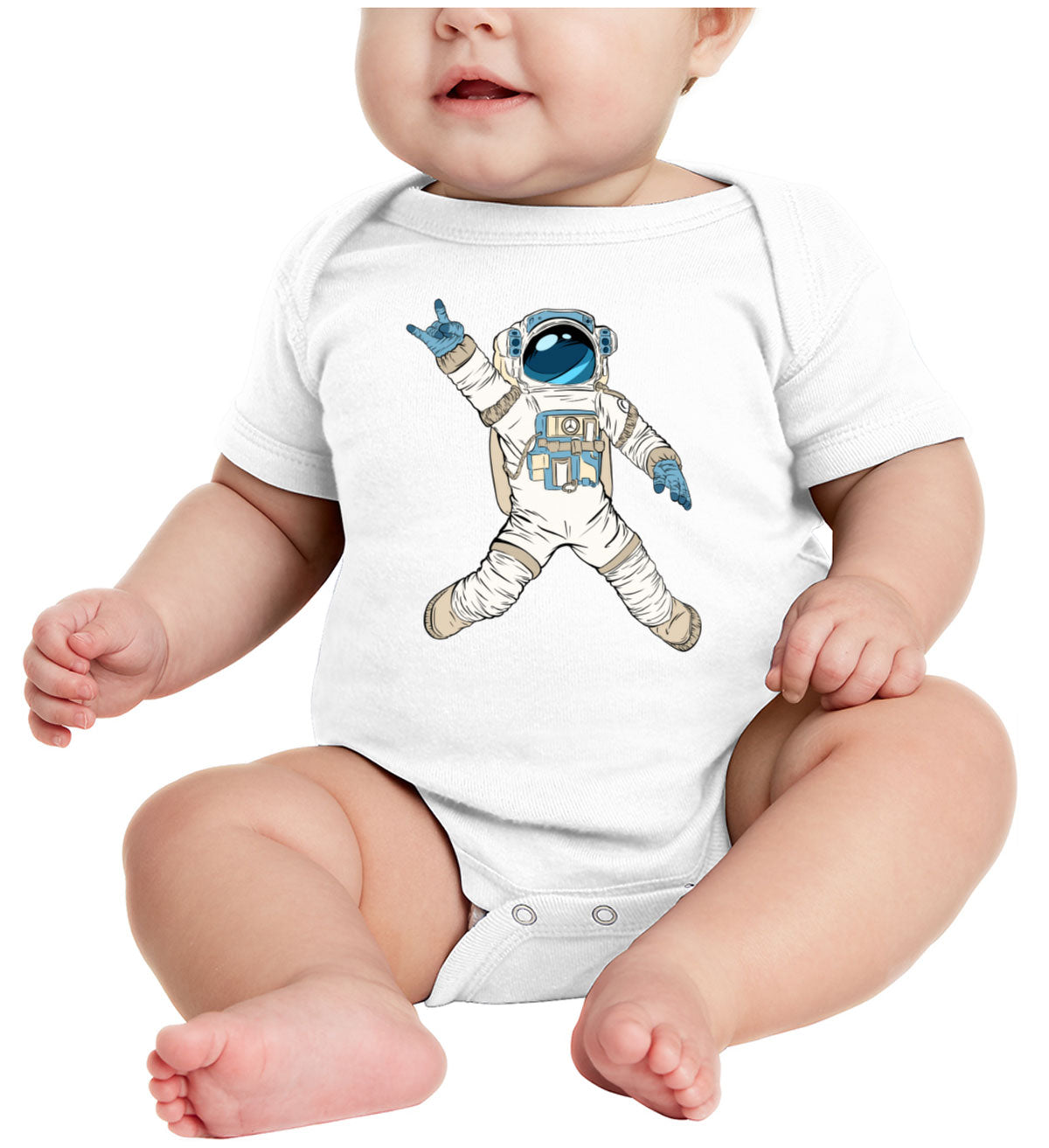 Astro Rock Music Baby Onesie