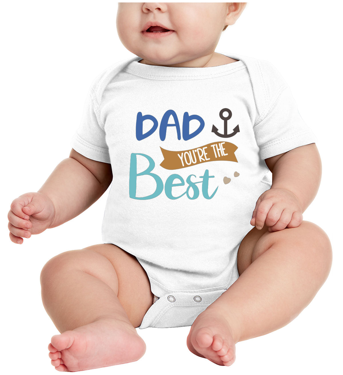 Dad You're The Best Baby Onesie