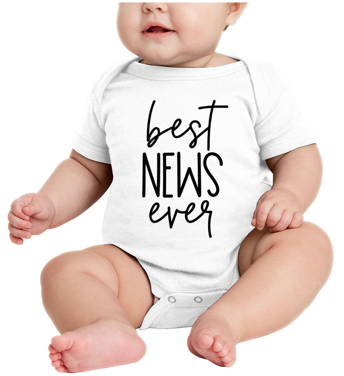 Best News Ever Baby Onesie