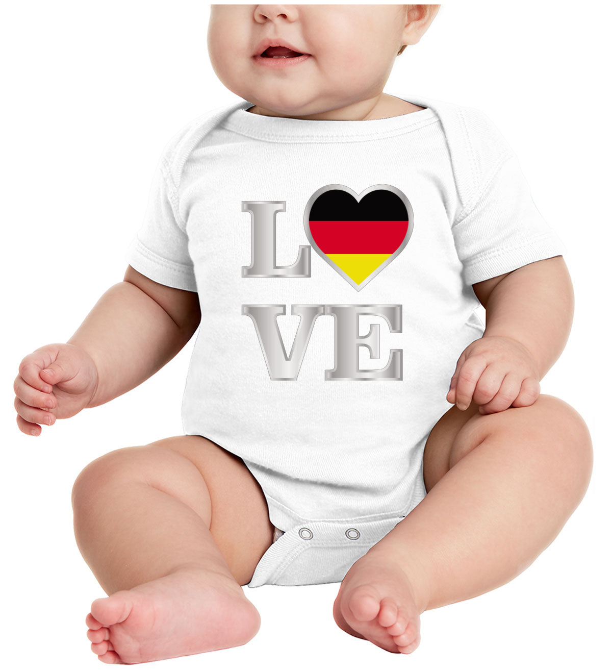 Germany Love Baby Onesie