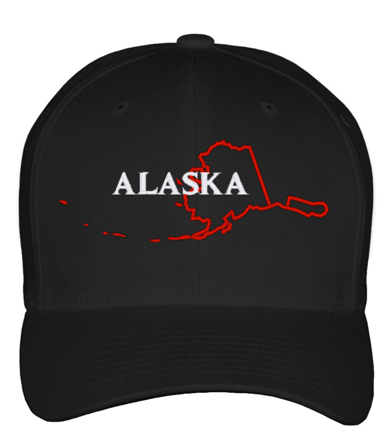 Alaska Fitted Baseball Cap