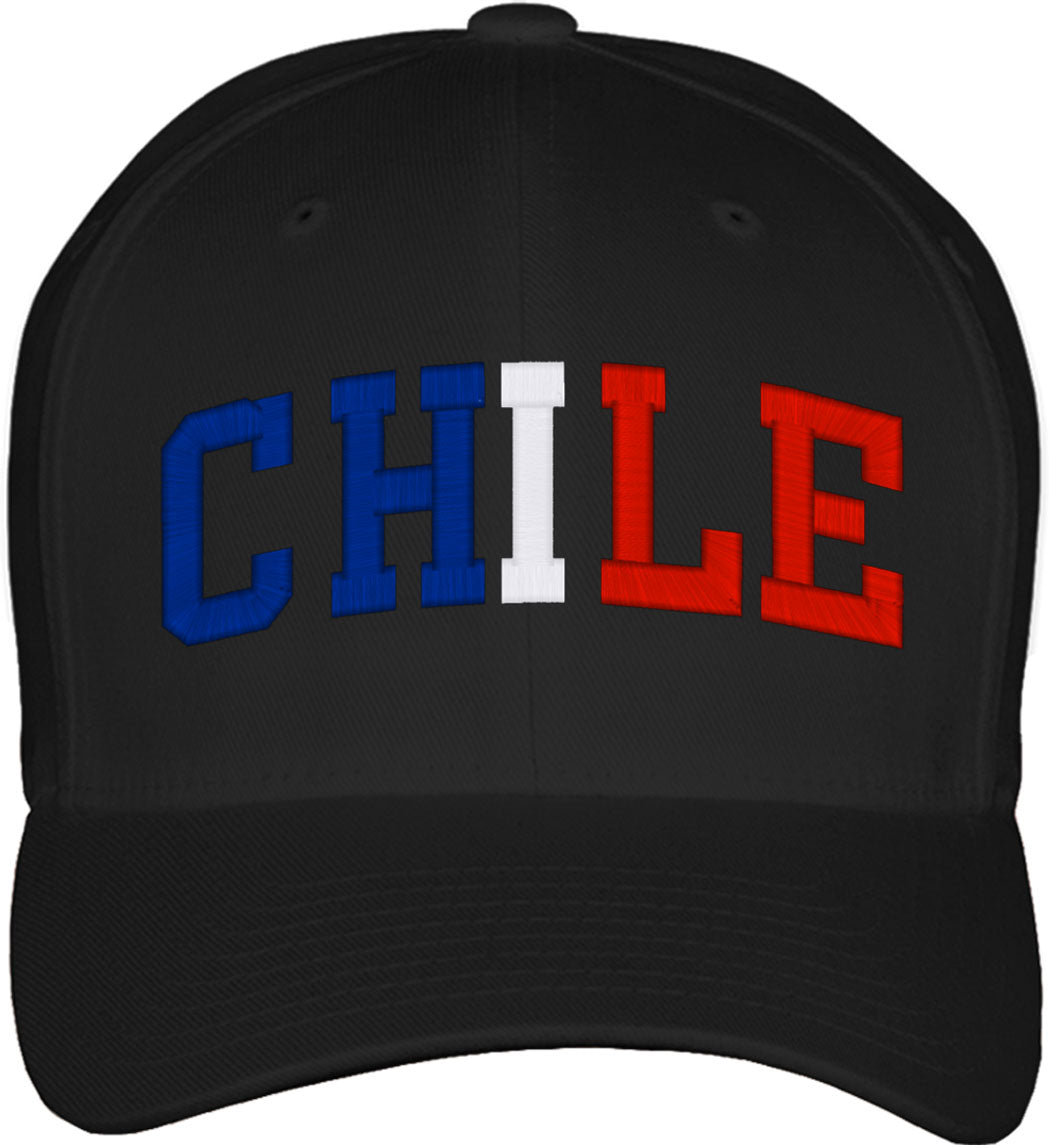 Chile Fitted Baseball Cap