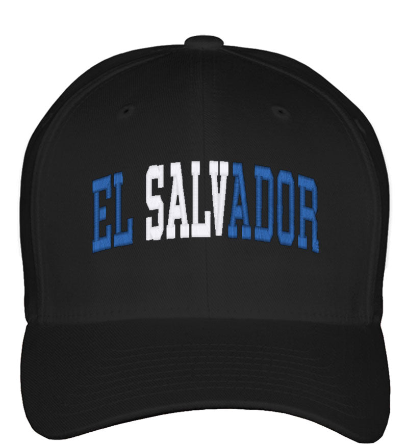 El Salvador Fitted Baseball Cap