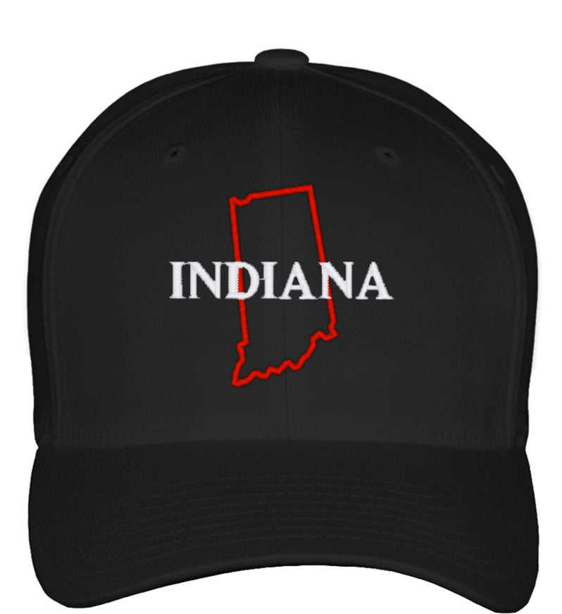Indiana Fitted Baseball Cap