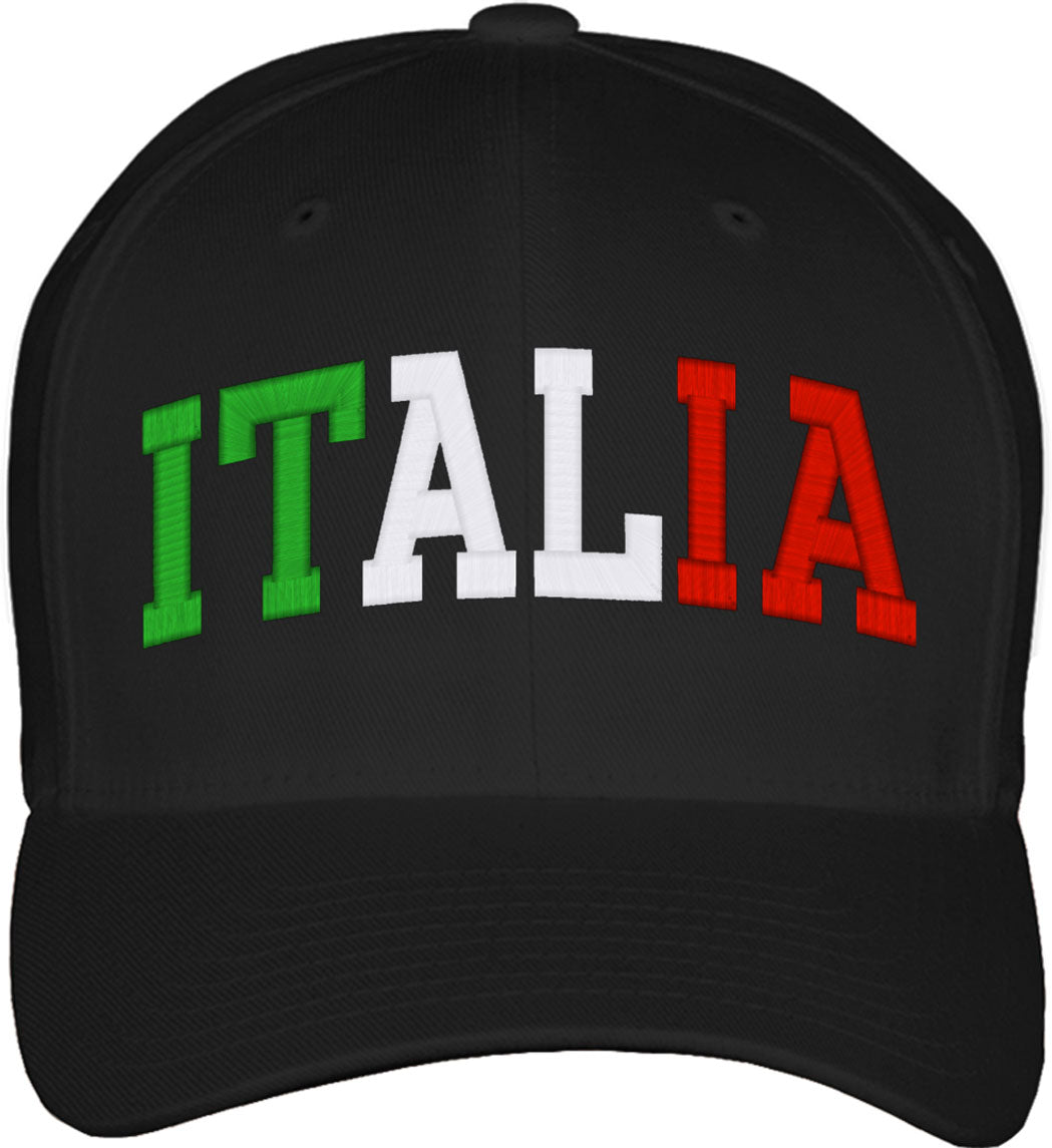 Italia Fitted Baseball Cap