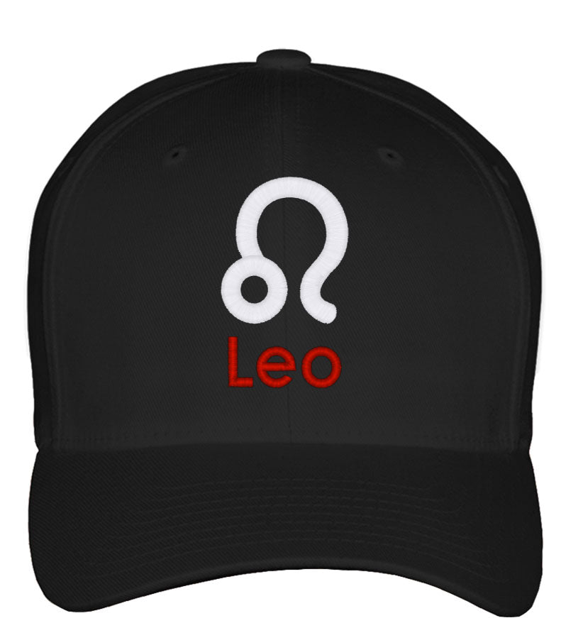 Leo Zodiac Sign Horoscope Astrology Fitted Baseball Cap