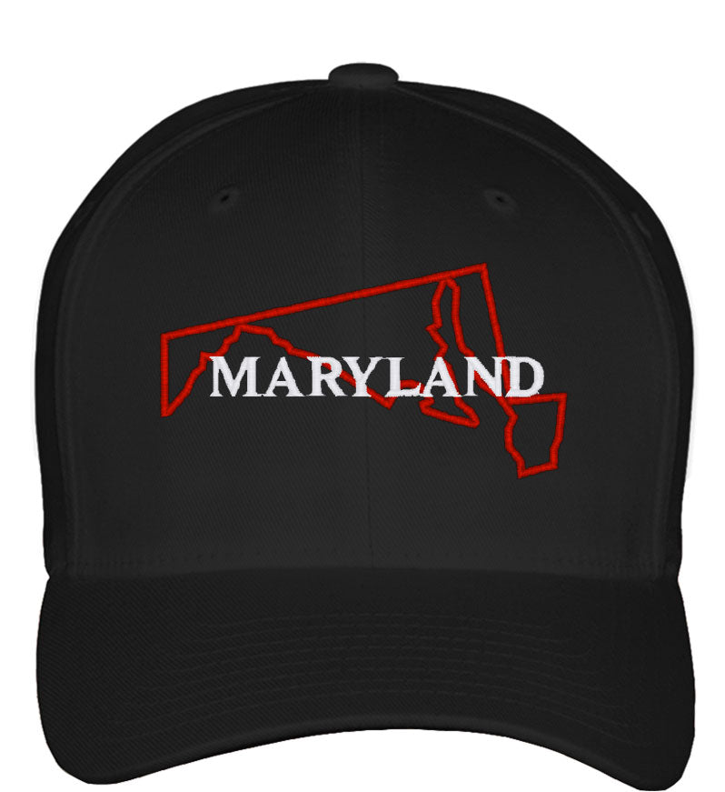 Maryland Fitted Baseball Cap