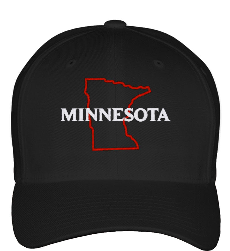 Minnesota Fitted Baseball Cap