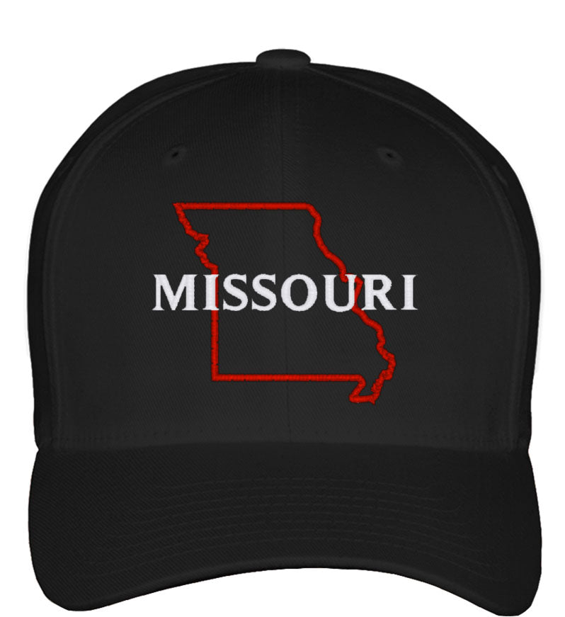 Missouri Fitted Baseball Cap