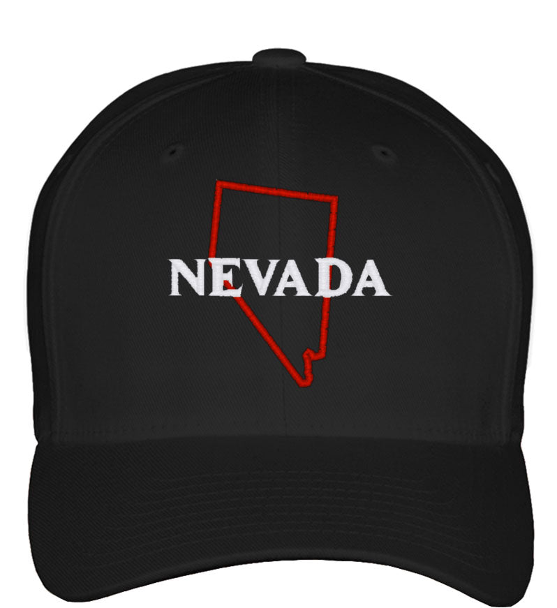 Nevada Fitted Baseball Cap