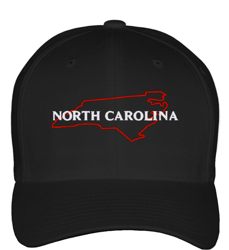 North Carolina Fitted Baseball Cap
