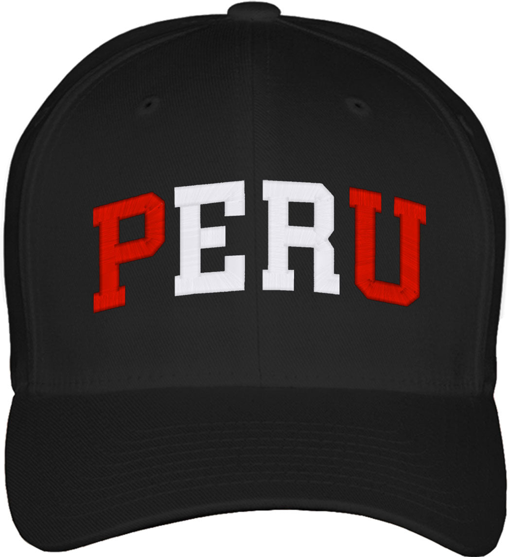 Peru Fitted Baseball Cap