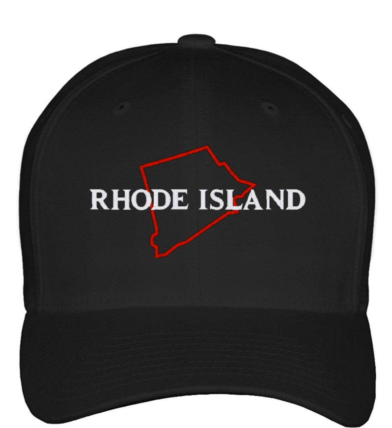 Rhode Island Fitted Baseball Cap