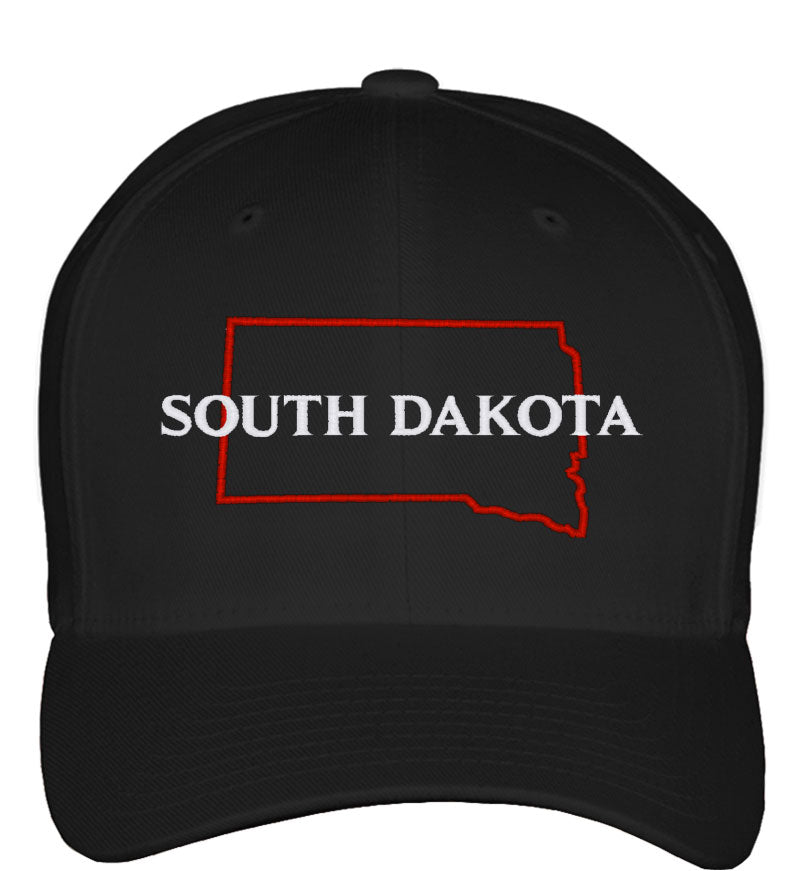 South Dakota Fitted Baseball Cap