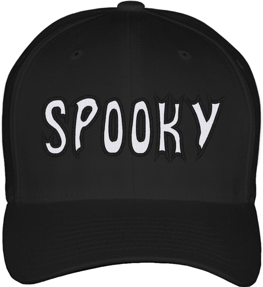 Spooky Fitted Baseball Cap