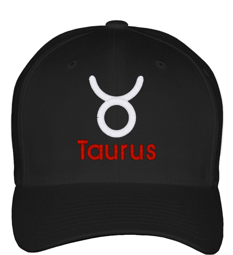 Taurus Zodiac Sign Horoscope Astrology Fitted Baseball Cap