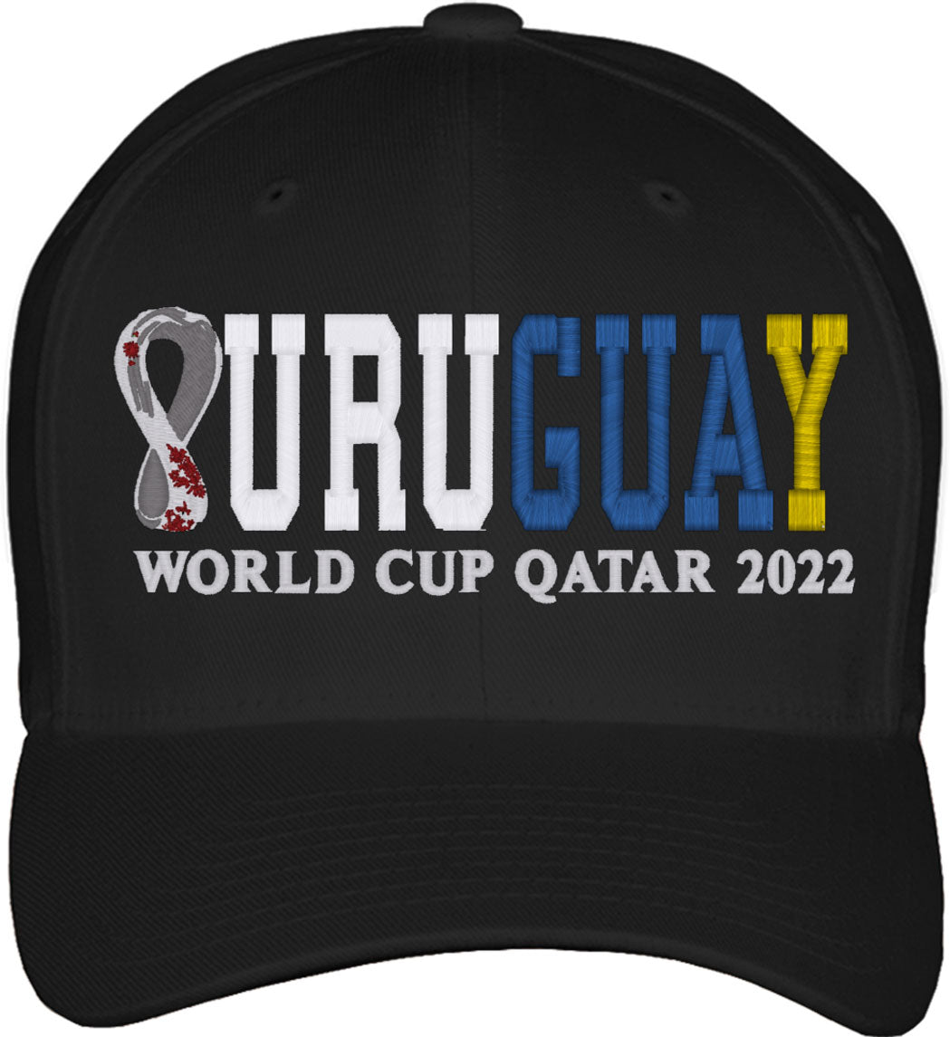 World Cup Uruguay Fitted Baseball Cap