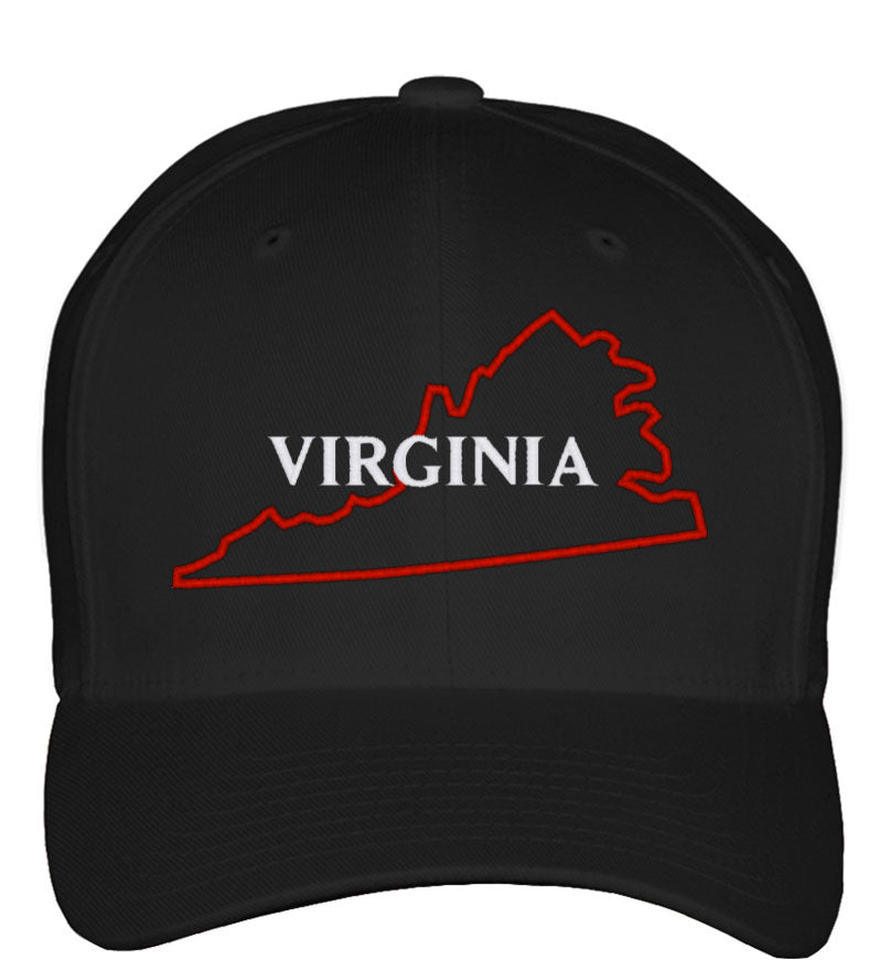 Virginia Fitted Baseball Cap