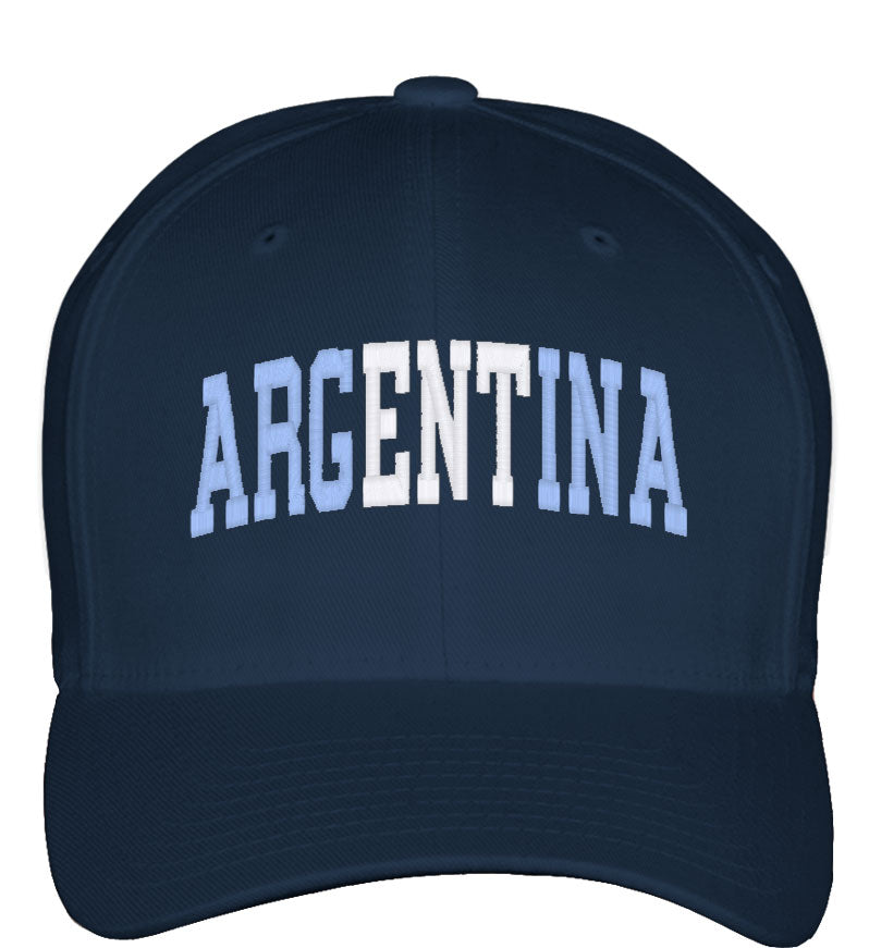 Argentina Fitted Baseball Cap