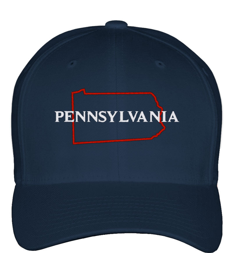 Pennsylvania Fitted Baseball Cap