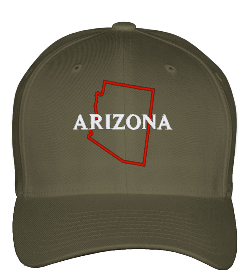 Arizona Fitted Baseball Cap