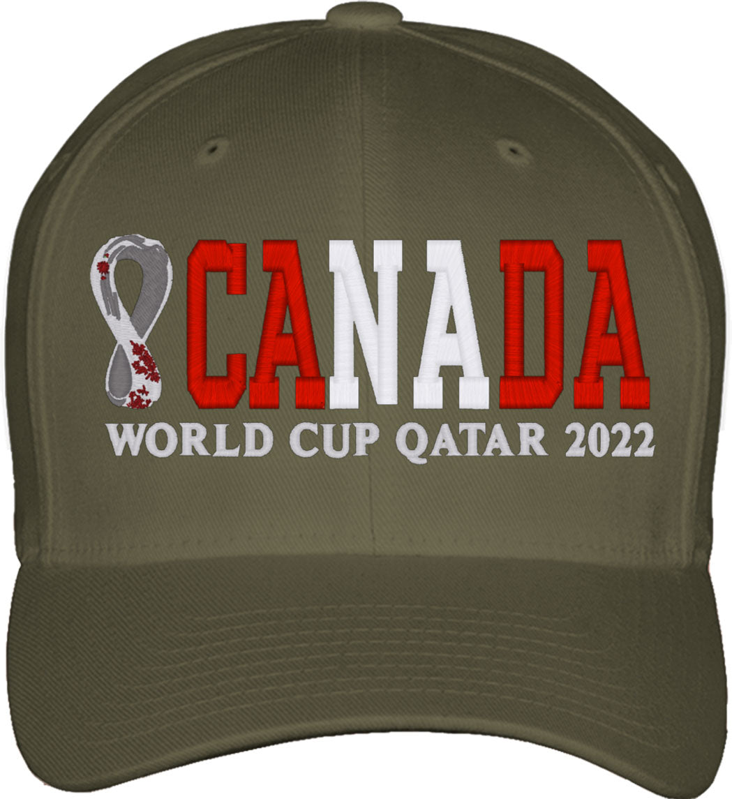 World Cup Canada Fitted Baseball Cap